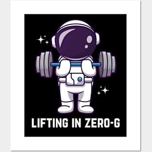 Astronaut Workout Posters and Art